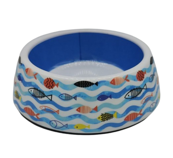 Меламінова миска для собак Derby AH002 Fish AH002-S4 фото