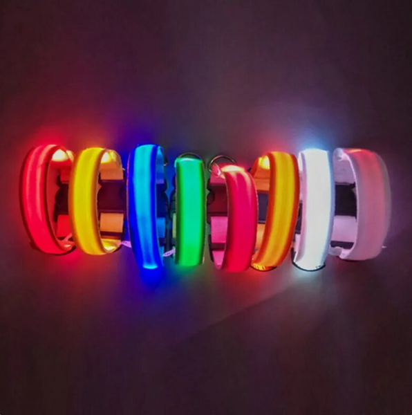 Нейлоновый светодиодный ошейник для собак Derby, перезаряжаемый через USB HK-CC-52 фото