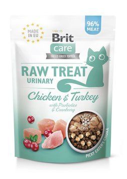 Лакомства для кошек Brit Raw Treat Urinary Freeze-dried с курицей и индейкой, 40 г BC_112188 фото