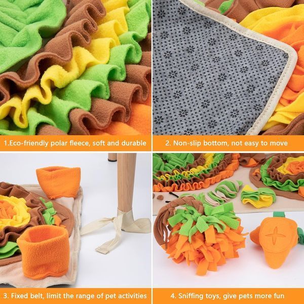 Килимок для нюхання для собак Derby Pet Shuffle Mat colourful HB2403 фото