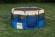 Вольєр-манеж для цуценят SENFUL Foldable Pet Play Pen, синій з бежевим SDT3025_4 фото 5