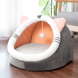 Затишна лежанка для тварин Derby Pet Beds Light Grey 3TAQ794-S-l.grey фото 1