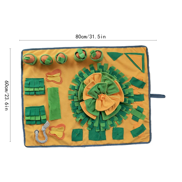 Коврик для нюханья для собак Derby Pet Shuffle Mat orange HB2404 фото