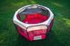 Вольєр-манеж для цуценят SENFUL Foldable Pet Play Pen, червоний з бежевим SDT3025_6 фото 5