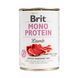 Вологий корм Brit Mono Protein Lamb для собак, з ягнятиною, 400 г 100834/100058/9773 фото 1