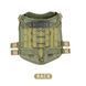 Нейлоновый тактический жилет для собак Nylon Heavy Duty Dog Tactical Vest Grey HK-HP-66-M фото 9