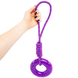 Игрушка для собак Derby Dog Tug Toy в виде пончика и веревки PT0222-purple фото 2