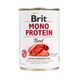 Влажный корм Brit Mono Protein Beef для собак, с говядиной, 400 г 100831/100057/9766 фото 1