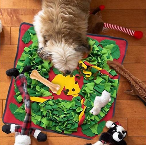 Килимок для нюхання для собак Christmas Snuffle Mat 753124822071 фото
