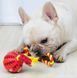 Игрушка для собак Derby Rubber Dog Chew Toy with Rope PT0200-4-S-red фото 2