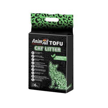 Соєвий наповнювач AnimAll TOFU зелений чай 2,6кг/6 л 61564 фото