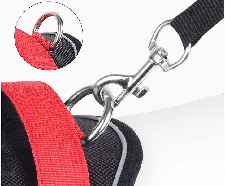 Нейлоновая двухсторонняя тактическая шлейка для собак Tactical Dog Harness HK-HP-82-01 фото