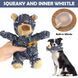 Мягкая игрушка для собак Chew Squeak Plush Bear с пищалкой FMK20010 фото 4