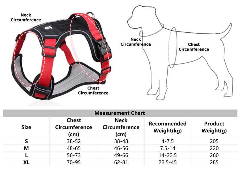 Нейлоновая двухсторонняя тактическая шлейка для собак Tactical Dog Harness HK-HP-82-01 фото