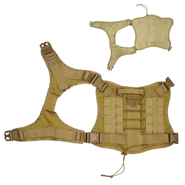 Нейлоновая тактическая шлея для собак Derby Nylon Tactical Dog Harness HK-HP-43-1 фото