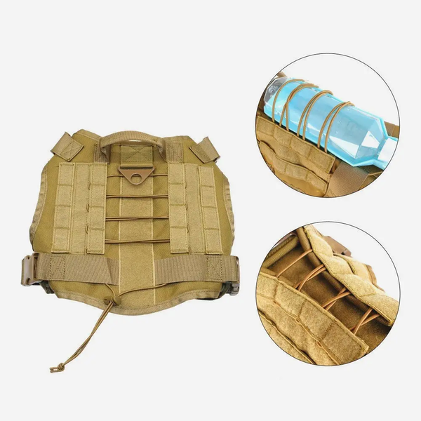 Нейлоновая тактическая шлея для собак Derby Nylon Tactical Dog Harness HK-HP-43-1 фото