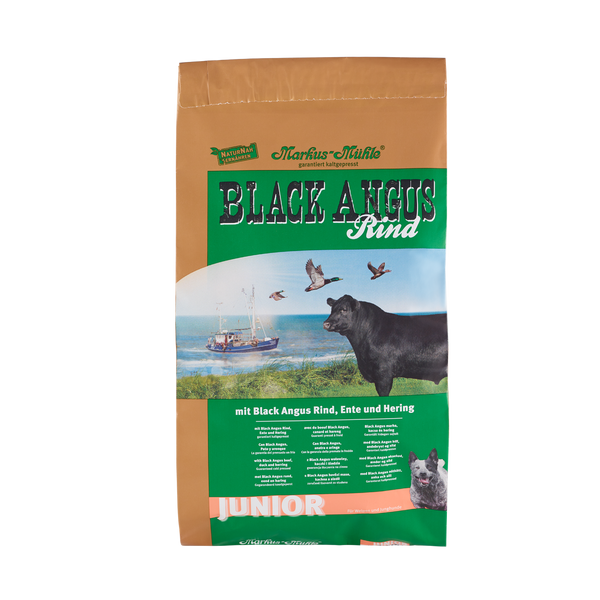 Сухой корм для щенков и молодых собак Markus-Muhle Black Angus Junior с говядиной LF-D1140 фото
