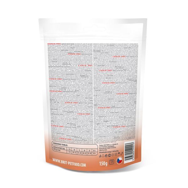 Функціональні ласощі для собак Brit Care Functional Snack Antiparasitic Salmon з лососем, 150 г BC_111425 фото