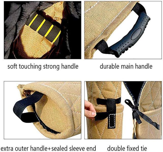Рукав для дресирування собак Linen Dog Training Bite Sleeve Beige 4201 0000 90 khaki фото
