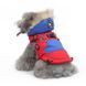 Зимовий жилет для собак з капюшоном та хутром Derby Red/Blue 3TAQ1176-S фото 3