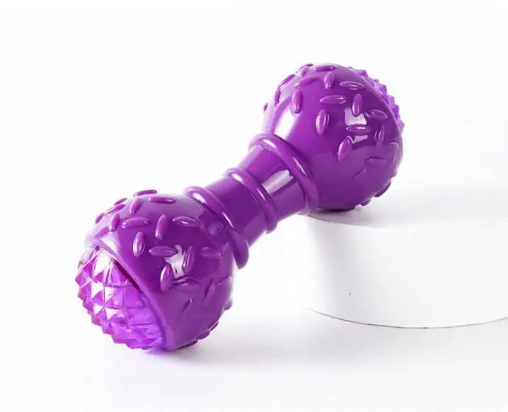 Іграшка, що світиться для собак Bonny Flash dumbbell balls зі звуком JH-3002-violet фото