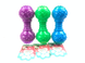 Іграшка, що світиться для собак Bonny Flash dumbbell balls зі звуком JH-3002-violet фото 4
