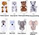 М'яка іграшка для собак Animal Shape Dog Plush Toy - Brown Squirrel DFX2001 фото 3