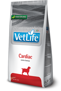Сухой лечебный корм для собак Farmina Vet Life Cardiac при хронической сердечной недостаточности, 2 кг 179046 фото