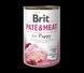 Влажный корм Brit Care Pate & Meat для щенков, с курицей и индейкой, 400 г 100862/100079/0335 фото 1