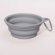 Силіконова складна дорожня миска Derby Collapsible silicone pet bowl DH005-1 фото 1