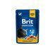 Влажный корм Brit Premium Cat Pouch для кошек, с лососем и форелью, 100 г 100271 /505999 фото 1