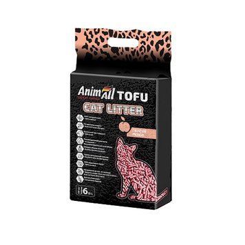 Соєвий наповнювач AnimAll TOFU Персик 2,6кг/6 л 67002 фото