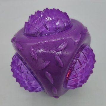 Светящаяся игрушка для собак Bonny Round Ball of Flash JH-3003-violet фото