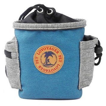 Сумка для вигулу і дресирувань LOVOYAGER Dog Treat Bag Jeans 20191119=lblue фото
