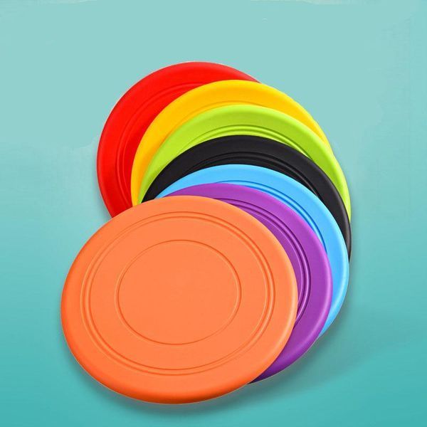 Силіконова літаюча тарілка-фризбі для собак Soft Silicone Dog Flying Disc, 1 шт. fp00010 фото