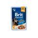Корм влажный Brit Premium Delicate Fillets in Gravy Tuna для кошек филе в соусе тунец 85 г BP_101132 фото 1