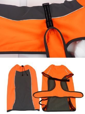 Світловідбивне тепле пальто для собак Derby DJ64 Orange DJ64-S-orange фото