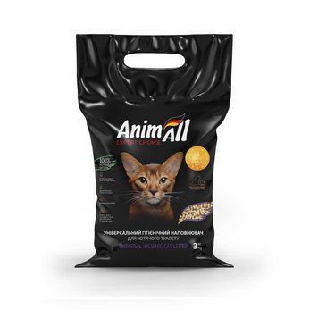 Наповнювач гігієнічний AnimAll Universal для туалетів домашніх тварин, 3 кг 176160 фото