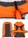 Світловідбивне тепле пальто для собак Derby DJ64 Orange DJ64-S-orange фото 11