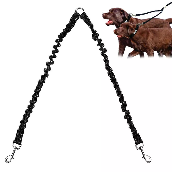 Повідець для 2-х собак Derby Dog Double Leash 195987689910 фото