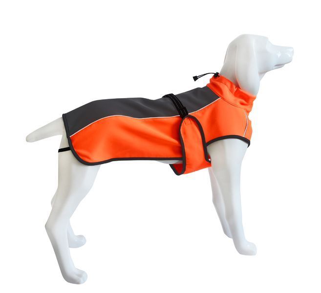 Світловідбивне тепле пальто для собак Derby DJ64 Orange DJ64-S-orange фото