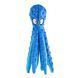 М'яка іграшка для собак Octopus Shaped Crinkle Dog Plush Toy HGB-blue фото 1