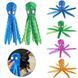 М'яка іграшка для собак Octopus Shaped Crinkle Dog Plush Toy HGB-blue фото 6