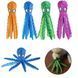 М'яка іграшка для собак Octopus Shaped Crinkle Dog Plush Toy HGB-blue фото 5