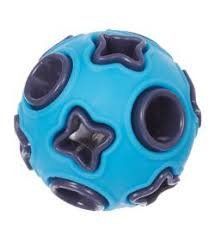 Большой светящийся двухцветный мяч Bonny four-corner flash ball JH-6042-A-blue фото