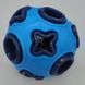 Великий двоколірний м'яч, що світиться Bonny four-corner flash ball JH-6042-A-blue фото 2