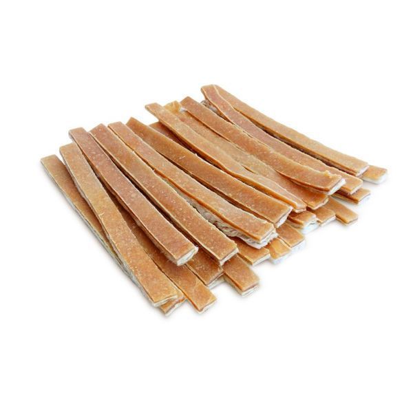 Лакомства для собак Dokas Полоски из кроличьей кожи с куриной грудкой, 120 г 118596 фото