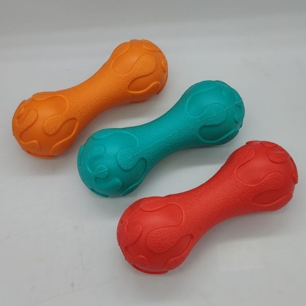Игрушка-гантеля для собак Bonny Finger barbells со звуком JH-2019-blue фото