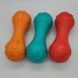 Игрушка-гантеля для собак Bonny Finger barbells со звуком JH-2019-blue фото 2