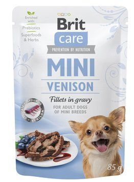 Влажный корм Brit Care Mini для собак, с филе дичи в соусе, 85 г 100915/100220/4456 фото